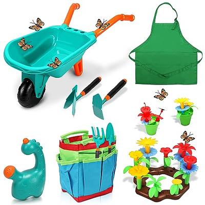 Stanley Jr. 10-Piece Garden Tools Set with Sun Hat and Bag for Kids