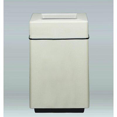 Bradley 25 Gallon Trash Can Allied Molded Products Gallon Capacity: 25 G,  Color: White Honey, Configuration: Trash and Ash - Yahoo Shopping