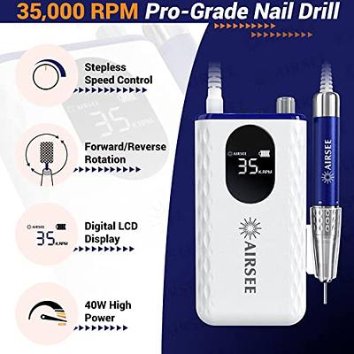 Cordless Rechargeable Pro-Speed Professional Nail Drill