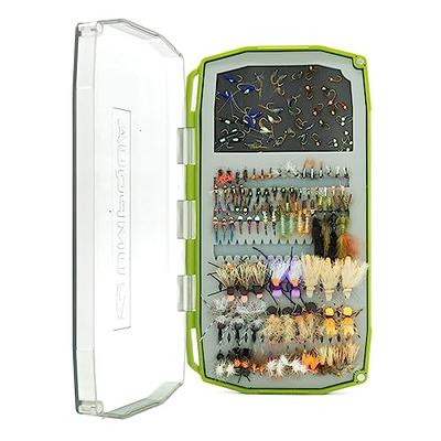 UMPQUA UPG Silicone Daytripper Lime Fly Box - Thin Lightweight