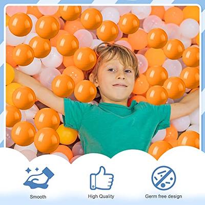 Honoson 100 Pieces Plastic Ball 2.16 Inch Crush Proof Ocean Balls Ball Play  Tent Pool Pit Reusable Plastic Play Balls for Kids Toddler Baby Indoor  Outdoor Playtime Fun (Orange) - Yahoo Shopping