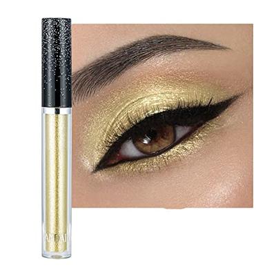 BEFIVECOK Liquid Glitter Eyeshadow - Sparkling Metallic Glitter Eye Shadow  Makeup, High Pigmentation, Quick Drying, Long Lasting, Waterproof Shimmer  Korean Liquid Eyeshadow for Eyes, 0.35 Fl Oz (#05 Pearl White Shimmer) -  Yahoo Shopping