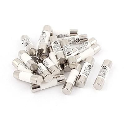 uxcell Fusible Cylinder Cap Ceramic Tube Fuse Links 5 x 25mm 250V