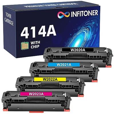 215A Toner Cartridge 4-Pack with Chip Compatible Replacement for HP 215A Toner  Cartridge W2310A for Color Laser Pro MFP M182nw M155 M182 M183 M183fw  Printer,Black Cyan Magenta Yellow - Yahoo Shopping