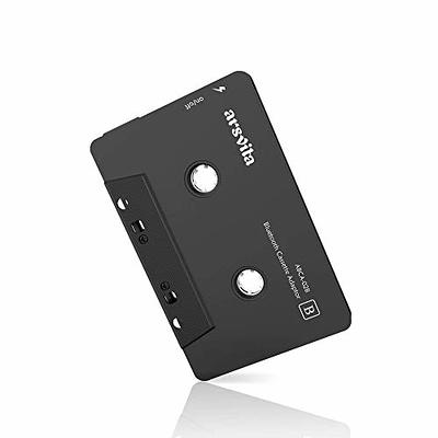 3.5mm Aux / Bluetooth Connect Car Tape Cassette Audio Aux Adapter  Smartphone Cassette Converter Bluetooth-compatible Aux Stereo Music Car  Cassette Player