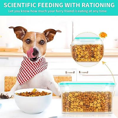 ikitchen 3 Pack Airtight Dog Food Storage Containers, Cat Food Storage  Containers, Pet Food Storage Containers with Measuring Cup & Sponge,  Heavy-Duty Seal & Lid, Waterproof Insectproof((1L+2L+3.5L) - Yahoo Shopping