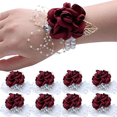 Bridesmaid Flower Wedding Bracelet | Bridesmaid Accessories Weddings -  Wedding Wrist - Aliexpress