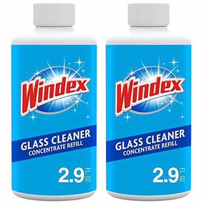 Windex Glass Cleaner Concentrate, Two 2.9 Ounce Concentrated Refill Bottles  - Yahoo Shopping