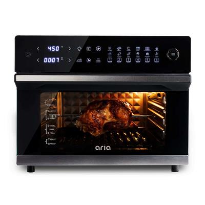Aria 30 qt. Air Fryer Toaster Oven with Dehydration Stainless Steel