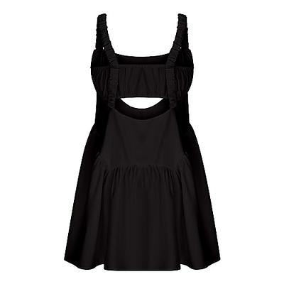 Womens Summer Dresses Women Dresses Athletic Tennis Dress Workout Outfits  with Built in Bra Summer Dresses Plus Size Women Women's Sun Dresses Womens  Dresses Summer Casual Black L - Yahoo Shopping