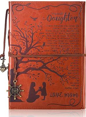 What I Love About Mom Leather Journal | Natural