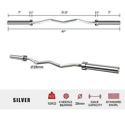  Booty Builder Olympic Hip Thrust Barbell With Spring