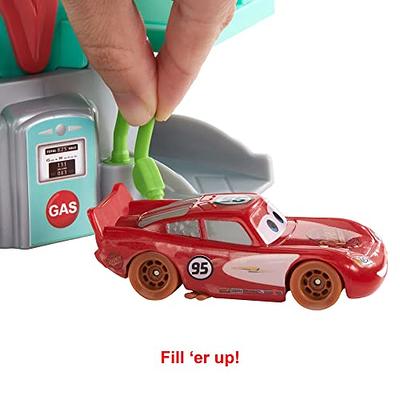 Disney and Pixar Cars Cryptid Buster Lightning McQueen Die-Cast Toy Car,  1:55 Scale Collectible