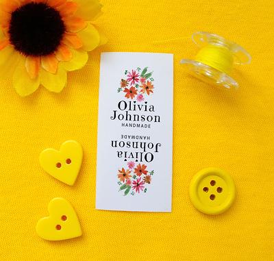 custom high quality sewing clothes tags