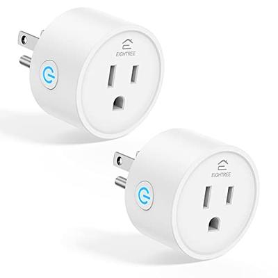 Smart Plugs That Work with Alexa, Smart Life Wi-Fi Outlet Compatible with  Alexa, Google Home & Smartthings, Smart Socket with Remote Control & Timer