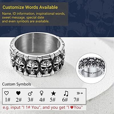 COOLTIME 26 Letters Open Adjustable Stainless Steel Rings Gold Color  Initial Name Rings for Women Alphabet Jewelry Family Gift - AliExpress