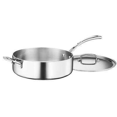 Cuisinart Chefs Classic Saucepan With Cover 1 Quart Stainless Steel -  Office Depot