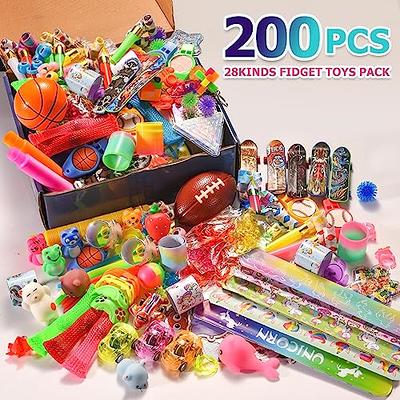 122 pcs Treasure Box Prizes for Classroom Bulk Toys Kids Birthday