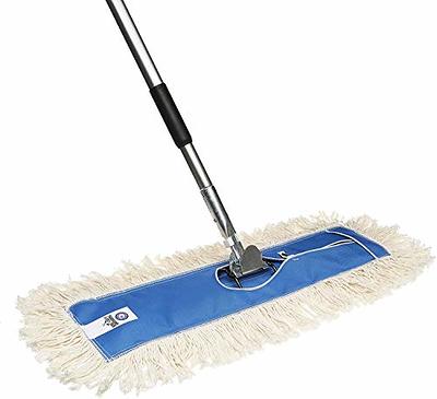 CLEANHOME 36 Commercial Dust Mops for Floor Cleaning Heavy Duty Floor  Duster Mop with Long Handle Hotel Gym Household Cleaning Supplies for  Hardwood