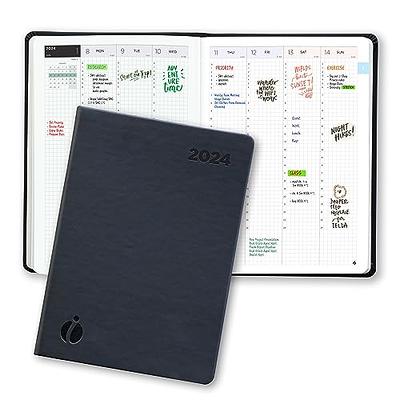 Weekly Appointment Book 2024: Daily Hourly Schedule planner with 15 minute  intervals, Business and Personal Agenda, Large 8.5x11