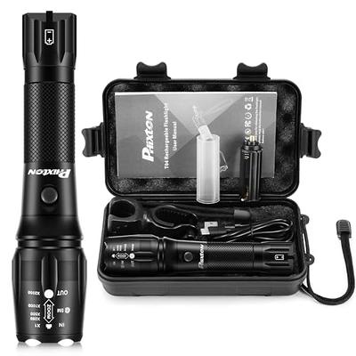 500 Lumen LED Emergency Flashlight - Adjustable Zoom with SOS and Strobe - Flashlights  Lanterns