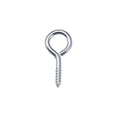 Small Screw Eye Hooks Self Tapping Screws Hanger Ring Hooks 50pcs