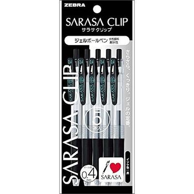 Zebra Sarasa Study Gel Pen - 0.5 mm - Black