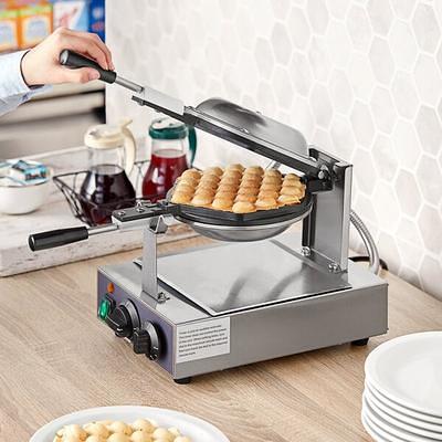 Carnival King WSM11 Non-Stick Single Waffle Maker with Timer - 120V