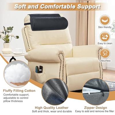 KAAMOS Recliner Pillows for Headrest Recliner Chair Head Pillow Neck  Support Head Rest for Office Chair Couch Neck Reclining Pillow Leather  Recliner Cushions Adjustable Head and Neck Pillow (1 Pcs) - Yahoo Shopping