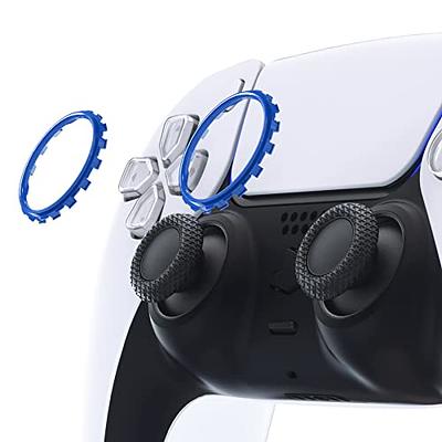 ECHZOVE PS5 Controller Accessories, PS5 Controller Skin, PS5 Controller  Plate and PS5 Thumb Grips - Red