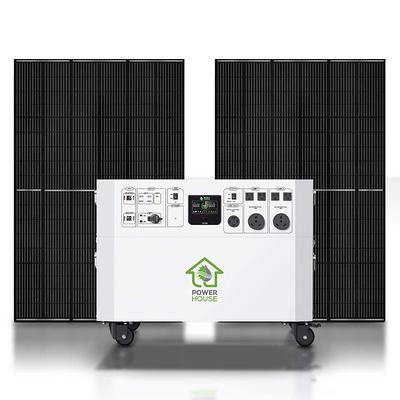 NATURE'S GENERATOR Powerhouse Gold 7,200-Watt Electric Switch Solar  Generator with (2) 410-Watt Panels and Wheels - Yahoo Shopping