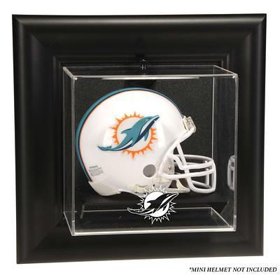 Las Vegas Raiders Black Framed Wall-Mountable Mini Helmet Display Case