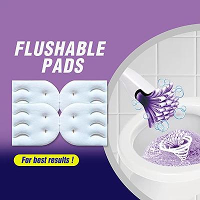 Scotch-Brite Disposable Toilet Scrubber Refills, Removes Rust & Hard Water Stains, 48 Disposable Refills