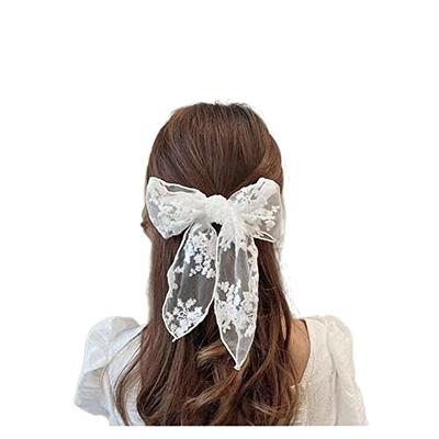 Beavorty 3pcs bow hairpin flower hair bow Hair Ribbons For Girls bow hair  ties bride to be hairpins fairy hairpins Hair Bow Clips Hair Ribbons For