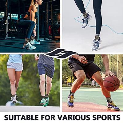 Sports Copper Ankle Support Brace Ankle Compression Sleeve Socks