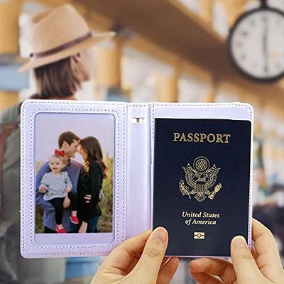 Deziliao Passport Holder,Passport Holder Card Slots