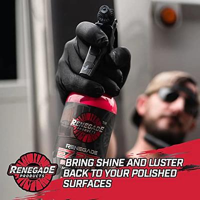 Renegade Products USA - EZ Red Sprayable Metal Polish, Chrome Cleaner & Polish, Aluminum Polish, Metal Cleaner & Polish, Stainless Steel Polish & Res