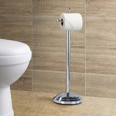 NU Steel Freestanding Toilet Tissue Holder 