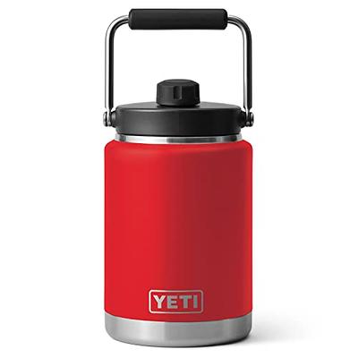 Yeti one gallon jug compared to half gallon jug and 64 oz Rambler