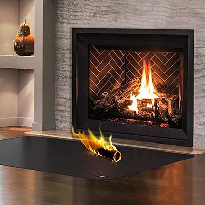 Fireplace Fire Insulation Blanket Fire Pit Mat Fireproof Deck