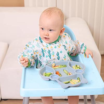 OXO Tot 2-Pack Roll Up Bib - Gray/Teal