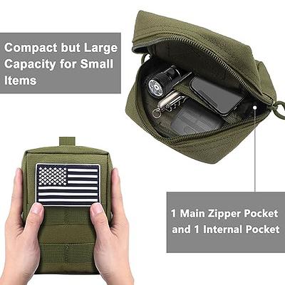 Nylon Tactical Molle Pouch Bag Straps Accessory Pack Mobile Phone Cover  Pockets