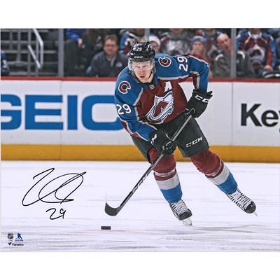 Kevin Fiala Minnesota Wild Autographed 16 x 20 Reverse Retro Jersey Skating Photograph