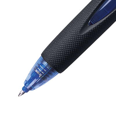 Uni-Ball Jetstream RT Ballpoint Pens Bold Point (1.0mm) Blue 12 Count