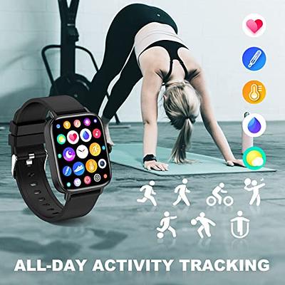 CODMETQL 2023 Smart Watch with Text and Bluetooth Call Receive/Dial Smart  Watch for Android iOS Phone Compatible IP67 Waterproof Fitness Activity  Tracker Watch Heart Rate Sleep Blood Pressure Monitor - Yahoo Shopping