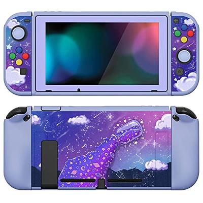 PlayVital ZealProtect Soft Protective Case for Nintendo Switch, Flexible Cover  Protector for Switch with Tempered Glass Screen Protector & Thumb Grip Caps  & ABXY Direction Button Caps - Pouring Starry - Yahoo Shopping