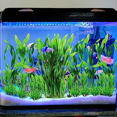 PietyPet Aquarium Plants, 20pcs Fish Tank Decor Green Plants