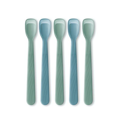 Zulay Kitchen Kids Cutlery Set Designed For Self Feeding - Spoon & Fork