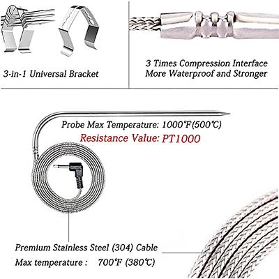 Pit Boss Meat Probe 2-Pack Stainless Steel Accessory Kit at