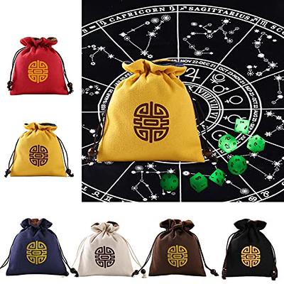 Drawstring Storage Bag Tarot Cards Purse Organizer Bags Jewelry